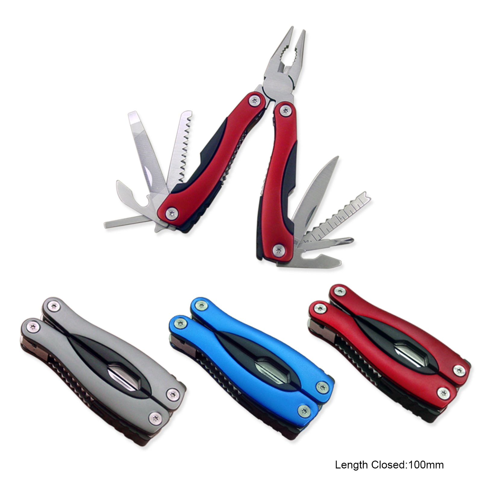 #8154 Multi Function Tools with Anodized Aluminum Handle 