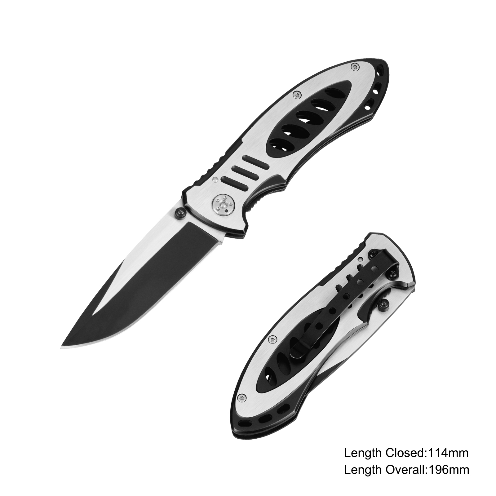 #31178 Folding Knife with Stainless Steel Handle